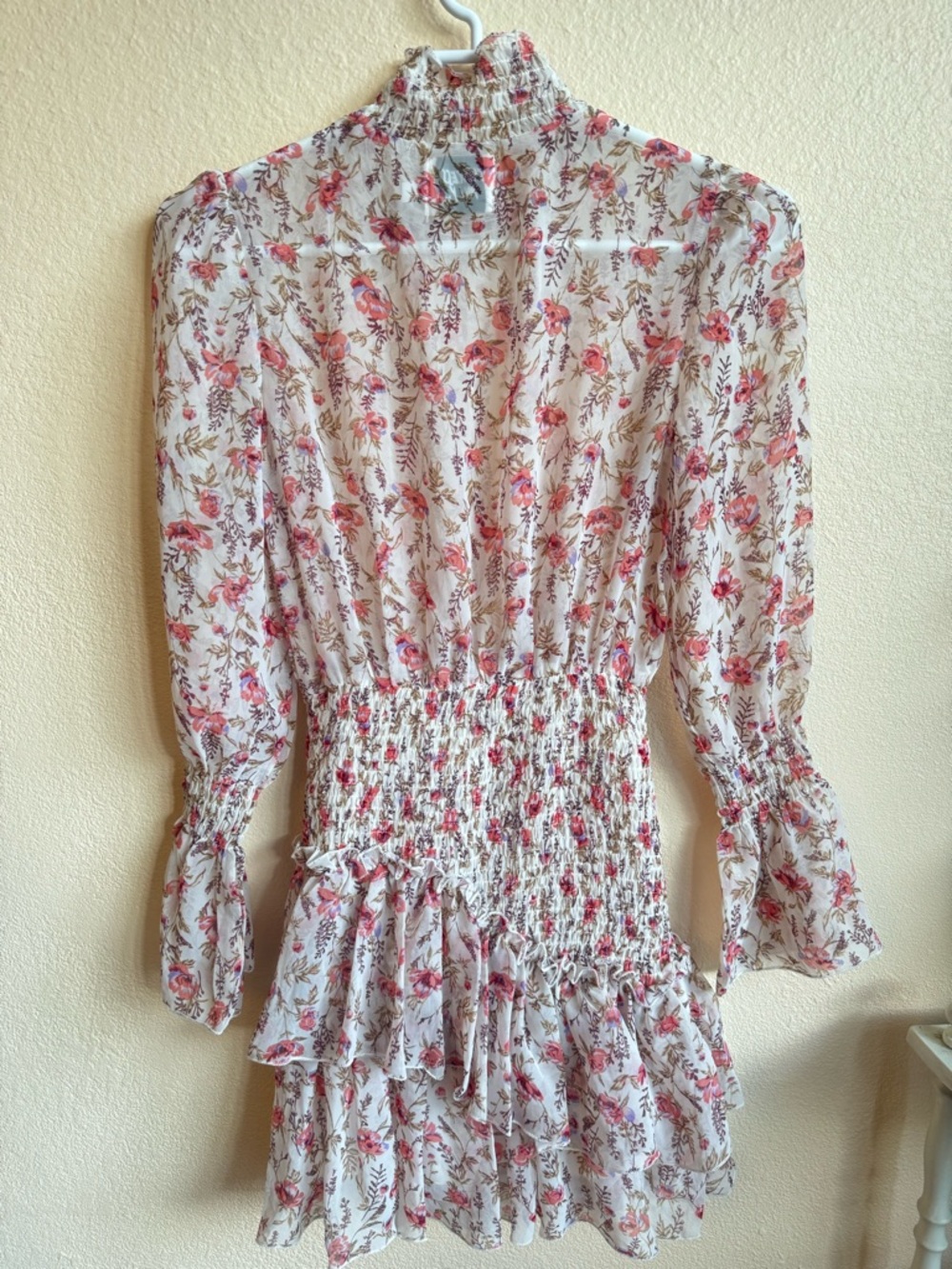 Princess Polly White Floral Mini Dress - Picture 3 of 9